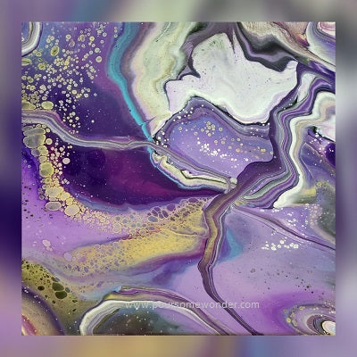 Lavender, 18"x18" on 1.5" Gallery-Wrapped Canvas