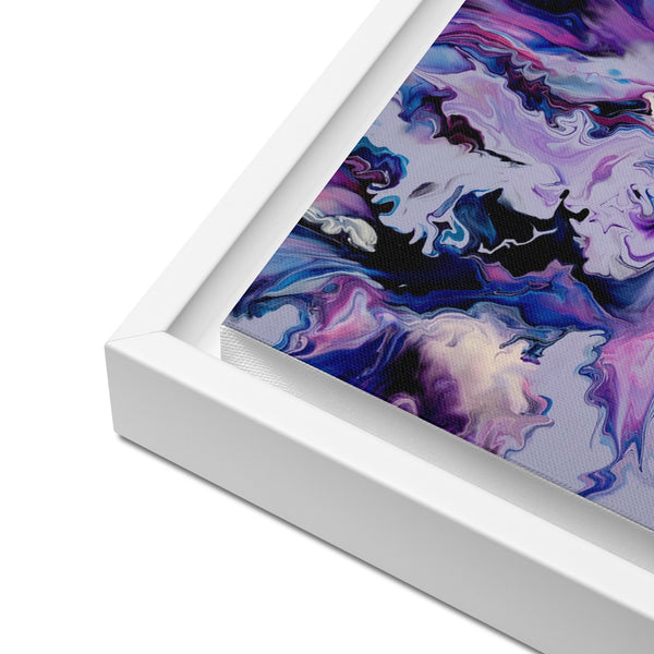 Purple Drama, framed canvas prints from $60.00