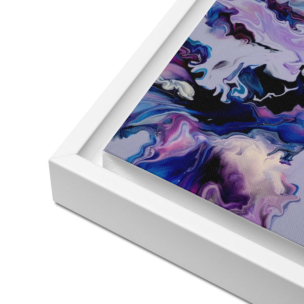 Purple Drama, framed canvas prints from $60.00